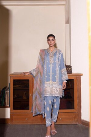 My Fashion Road Sana Safinaz Muzlin Unstitched Lawn | Vol 2 2023 | 10B