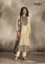 My Fashion Road Aasia Omtex Plazzo Style Unstitched Suits | 2021-A