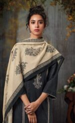 My Fashion Road Ganga Ina Plazzo Unstitched Dress Material | C1389