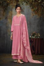 My Fashion Road Ganga Ina Plazzo Unstitched Dress Material | C1388