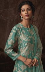 My Fashion Road Ruhi Omtex Muslin Plazzo Style Unstitched Suits | 2091-C