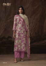 My Fashion Road Ruhi Omtex Muslin Plazzo Style Unstitched Suits | 2091-B