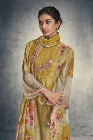 My Fashion Road Swara Omtex Muslin Plazzo Style Unstitched Suits | 2071-A