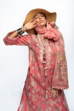 My Fashion Road Sobia Nazir Vital Lawn Vol 2 Unstitched Suit | 04A