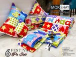 My Fashion Road Mokshay 6 Pieces Comforter and Bedsheets Bedding Set | #06
