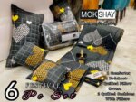 My Fashion Road Mokshay 6 Pieces Comforter and Bedsheets Bedding Set | #19