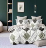 My Fashion Road Winkle Cotton Bedsheet Set With Pillow Cover | #08