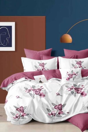 My Fashion Road Winkle Cotton Bedsheet Set With Pillow Cover | #04