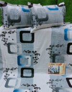 My Fashion Road Pure Cotton King Size Premium Bedsheet With Pillow Covers | #13