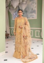 My Fashion Road Afrozeh La Fuchsia Luxury Chiffon Unstitched Collection 2023 | DELAINA