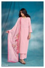 My Fashion Road Ganga Ora Exclusive Fancy Cotton Unstitched Suit | Pink