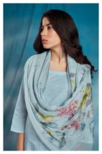 My Fashion Road Ganga Ora Exclusive Fancy Cotton Unstitched Suit | Blue