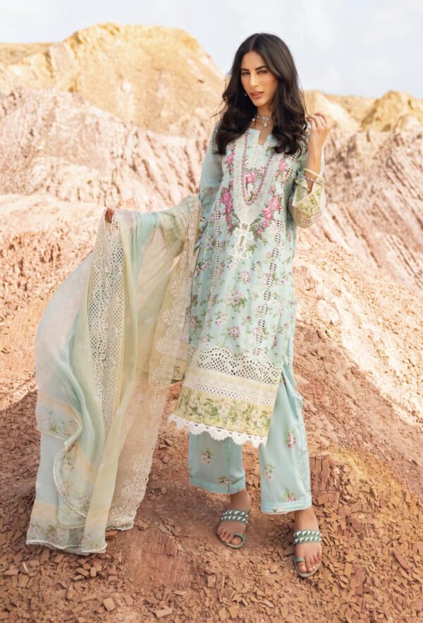 My Fashion Road Elaf Signature Embroidered Lawn Collection 2023 | ESC-01B