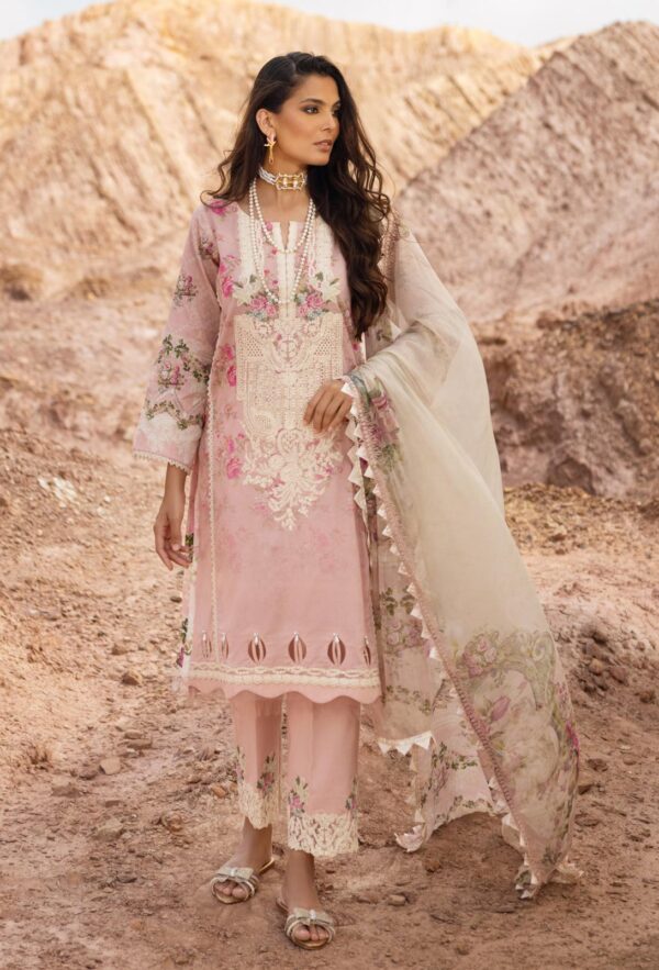 My Fashion Road Elaf Signature Embroidered Lawn Collection 2023 | ESC-02A