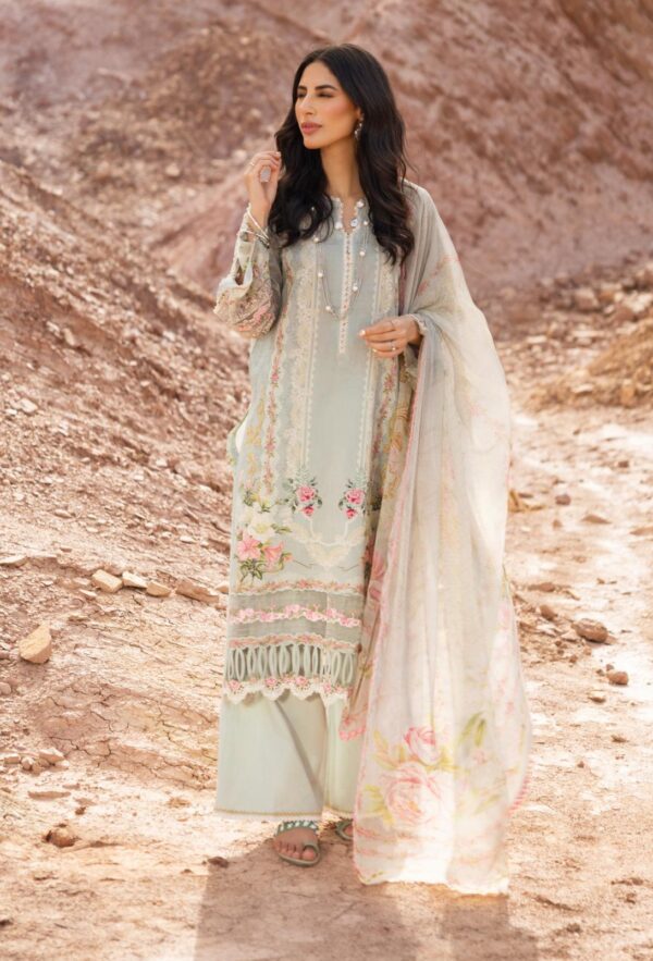 My Fashion Road Elaf Signature Embroidered Lawn Collection 2023 | ESC-03B
