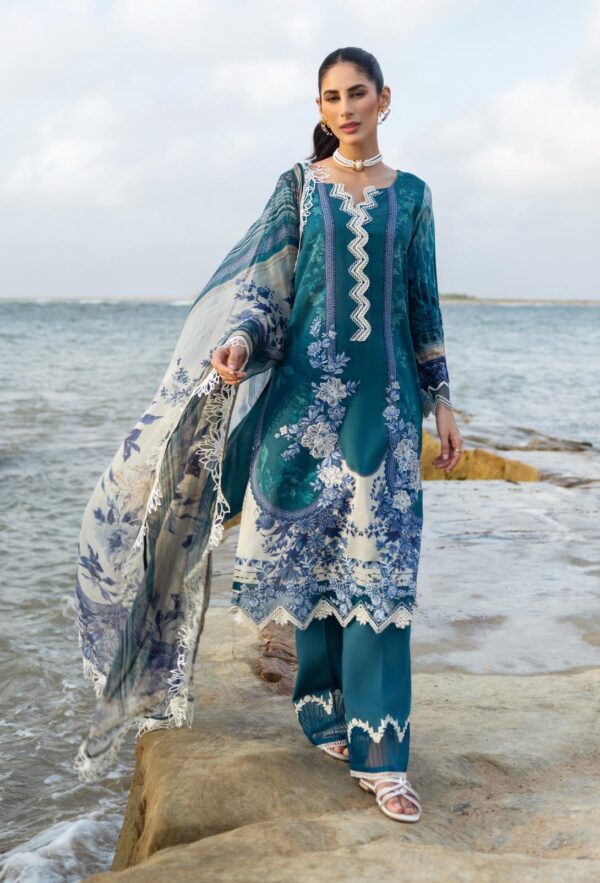 My Fashion Road Elaf Signature Embroidered Lawn Collection 2023 | ESC-04A