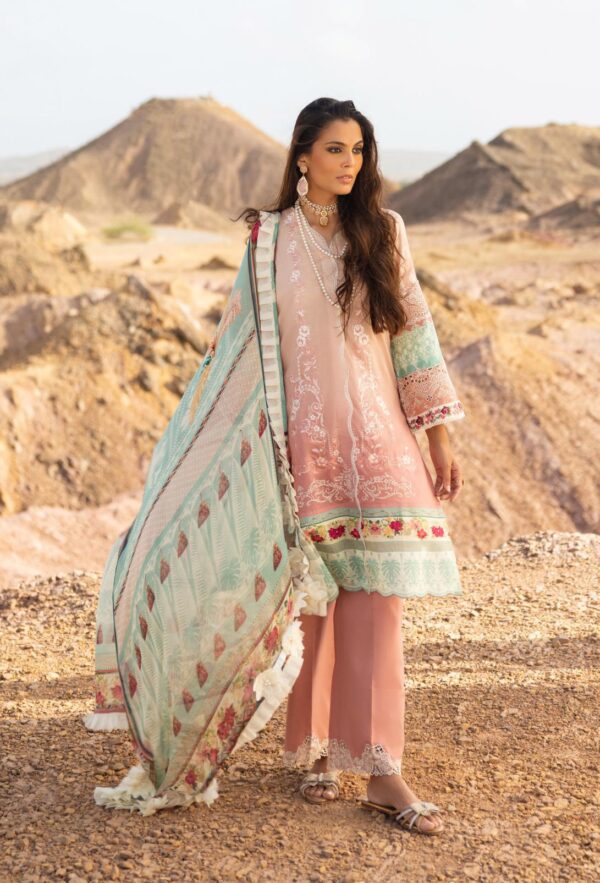 My Fashion Road Elaf Signature Embroidered Lawn Collection 2023 | ESC-05A