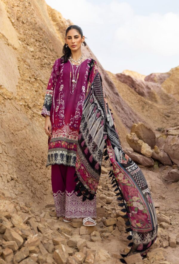 My Fashion Road Elaf Signature Embroidered Lawn Collection 2023 | ESC-05B