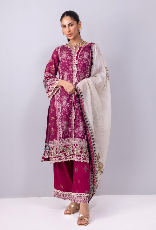 My Fashion Road Elaf Signature Embroidered Lawn Collection 2023 | ESC-07B