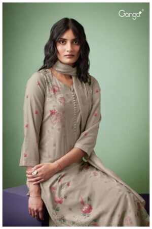 My Fashion Road Ganga Babita 1572 Fancy Exclusive Designer Cotton Suit | S1572-B