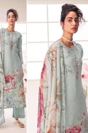 My Fashion Road Ganga Fashion Adonis Exclusive Designer Linen Suits | C1451