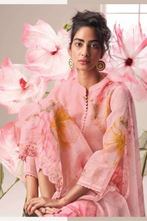 My Fashion Road Ganga Fashion Adonis Exclusive Designer Linen Suits | C1450