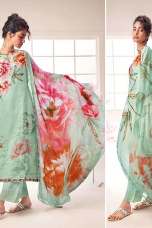 My Fashion Road Ganga Fashion Adonis Exclusive Designer Linen Suits | C1453
