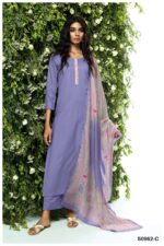My Fashion Road Ganga Heny 962 Fancy Premium Cotton Branded Suit | S0962-C