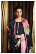 My Fashion Road Ganga Oeshi 1902 Festive Collection Cotton Silk Dress | S1902-D