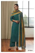 My Fashion Road Ganga Selvi 1736 Exclusive Fancy Satin Salwar Kameez Suit | S1736-A