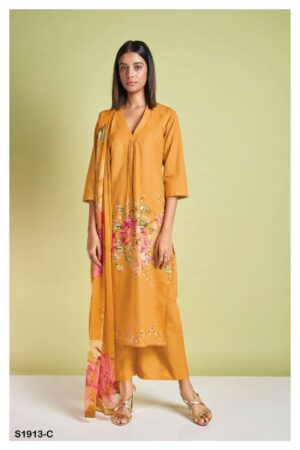 My Fashion Road Ganga Verona 1913 Exclusive Cotton Salwar Kameez Suit | S1913-C