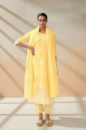 My Fashion Road Jay Vijay Aanando Jiyana Fancy Cotton Salwar Kameez Suit | 3099-A