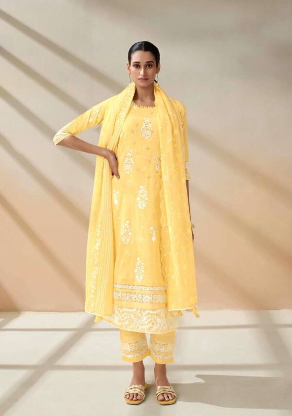 My Fashion Road Jay Vijay Aanando Jiyana Fancy Cotton Salwar Kameez Suit | 3099-A