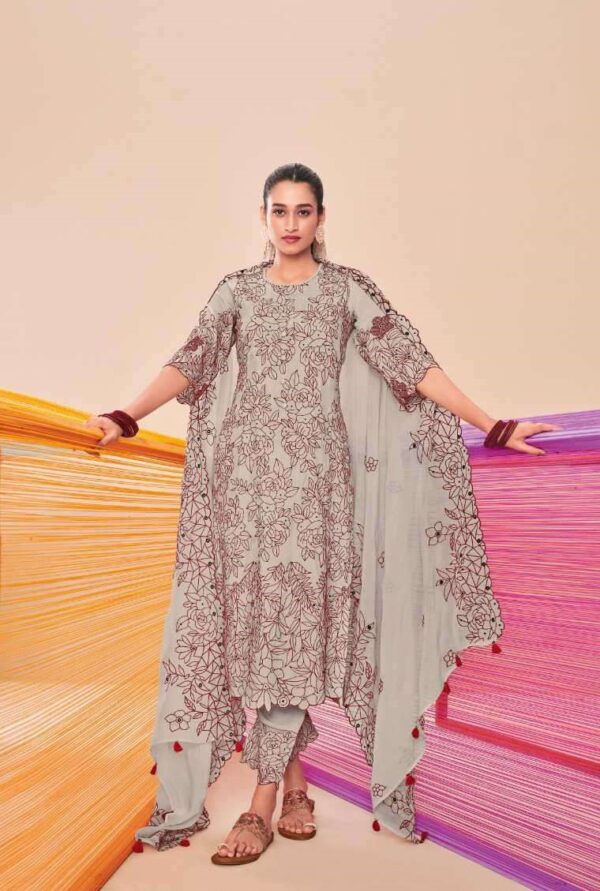 My Fashion Road Jay Vijay Aasmani Vol 2 Fancy Silk Festive Wear Designer Dress | 8468