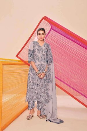 My Fashion Road Jay Vijay Aasmani Vol 2 Fancy Silk Festive Wear Designer Dress | 8464