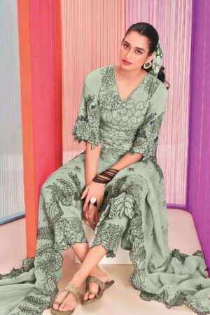 My Fashion Road Jay Vijay Aasmani Vol 2 Fancy Silk Festive Wear Designer Dress | 8467