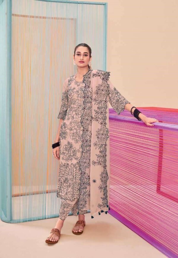 My Fashion Road Jay Vijay Aasmani Vol 2 Fancy Silk Festive Wear Designer Dress | 8466