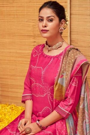 My Fashion Road Jay Vijay Anando Aahana Vol 2 Exclusive Muslin Silk Suit | 3103-B