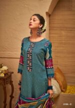 My Fashion Road Jay Vijay Anando Ethisha Exclusive Muslin Silk Salwar Suit | 3104-C