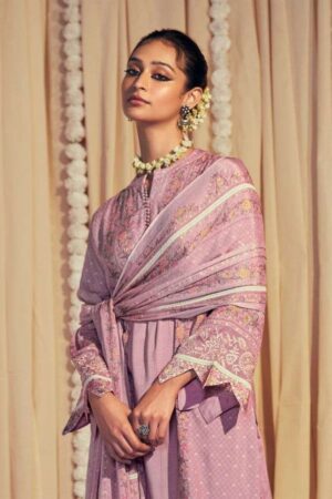 My Fashion Road Kimora Heer Habiba Exclusive Muslin Silk Salwar Suit | 9027
