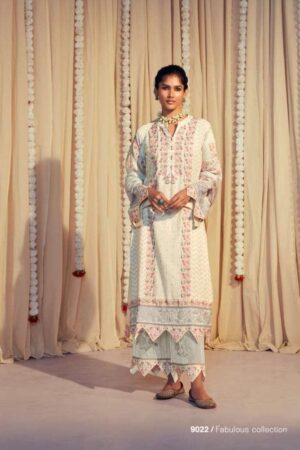 My Fashion Road Kimora Heer Habiba Exclusive Muslin Silk Salwar Suit | 9022