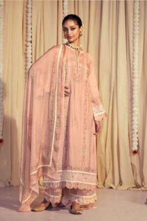 My Fashion Road Kimora Heer Habiba Exclusive Muslin Silk Salwar Suit | 9024