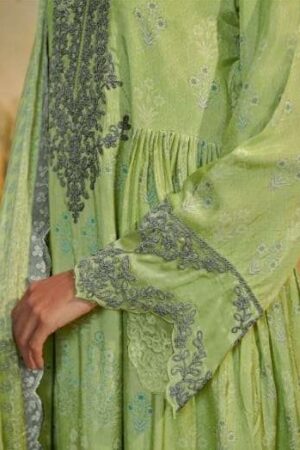 My Fashion Road Kimora Heer Husniya Fancy Muslin Latest Style Dress | 9087