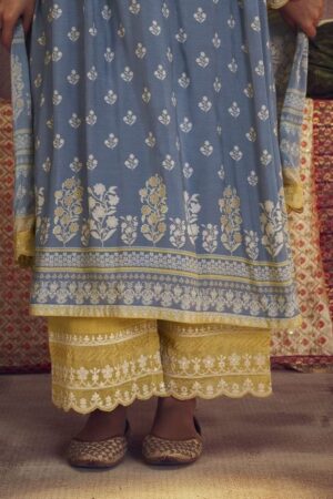 My Fashion Road Kimora Heer Mehboob Designer Muslin Silk Salwar Suit | 9035