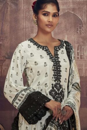 My Fashion Road Kimora Heer Mehboob Designer Muslin Silk Salwar Suit | 9032