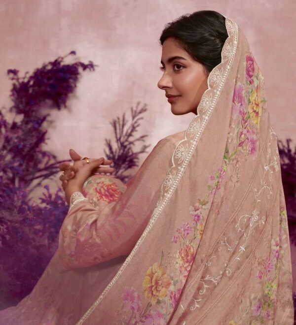 My Fashion Road Kimora Heer Noor Jahan Designer Muslin Silk Ladies Suit | 9108