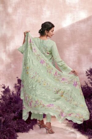 My Fashion Road Kimora Heer Noor Jahan Designer Muslin Silk Ladies Suit | 9102