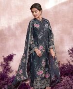 My Fashion Road Kimora Heer Noor Jahan Designer Muslin Silk Ladies Suit | 9104