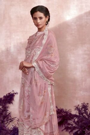 My Fashion Road Kimora Heer Noor Jahan Designer Muslin Silk Ladies Suit | 9105