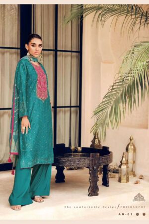 My Fashion Road Varsha Ananya Traditional Designer Wear Ladies Suit | AN-01